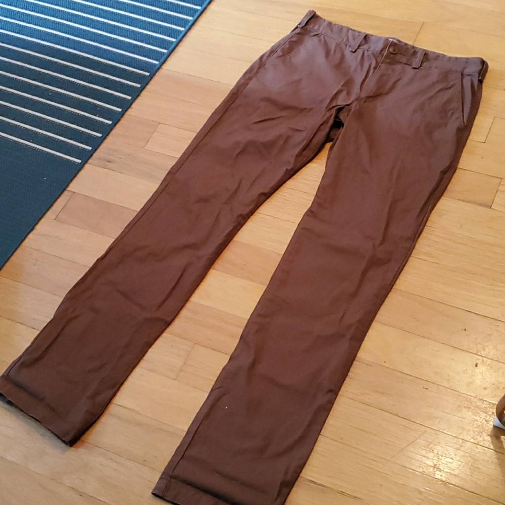32x34 Dark Brown Express Dress Pants
